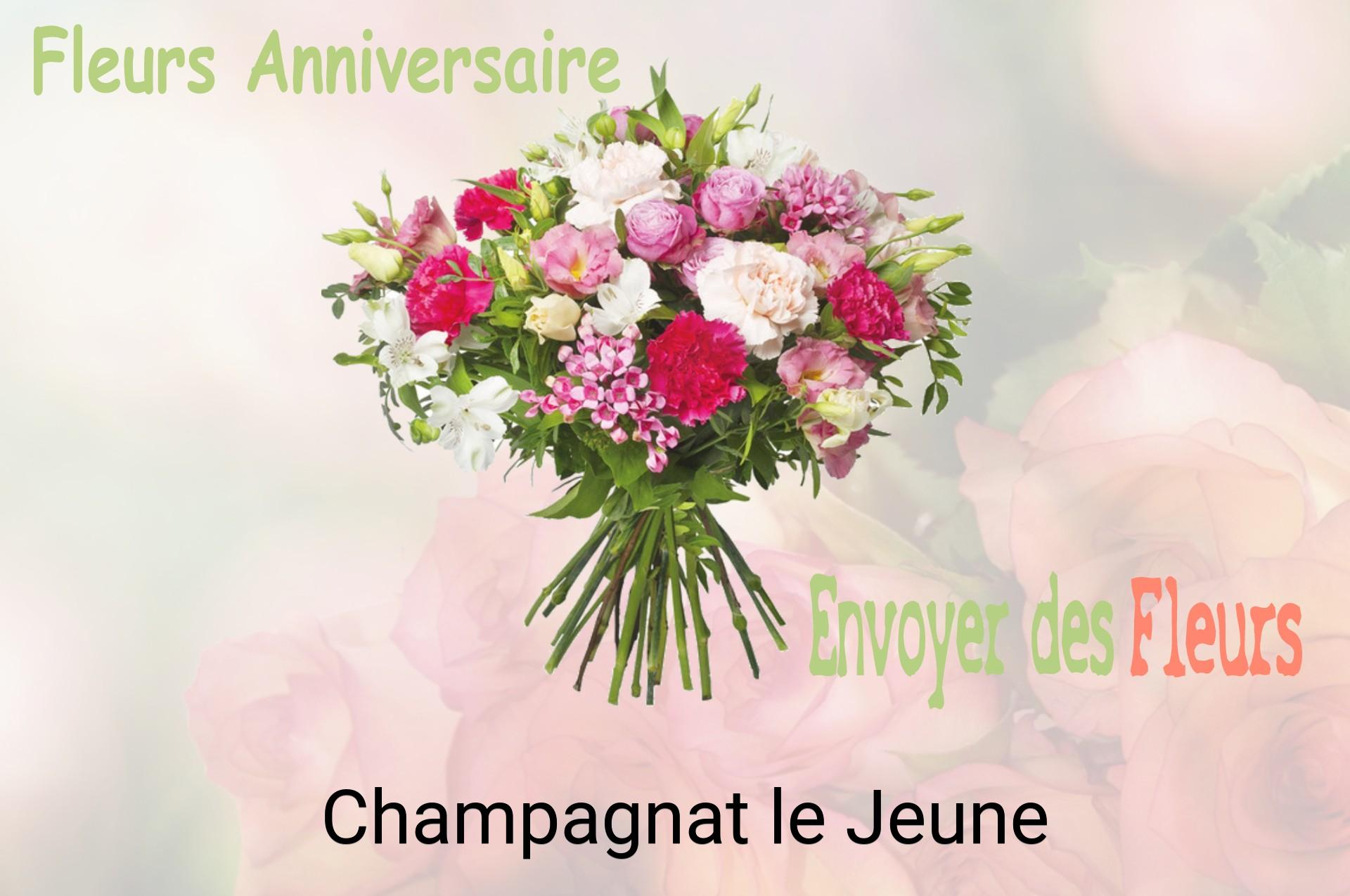 Bouquet de fleurs d’anniversaire livré à Champagnat-le-Jeune